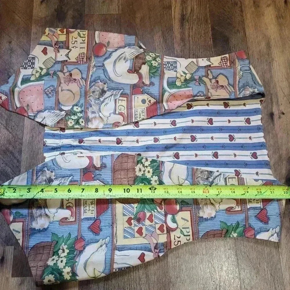 Handmade Vintage Reversible Chicken Vest Size Large - Picture 2 of 4